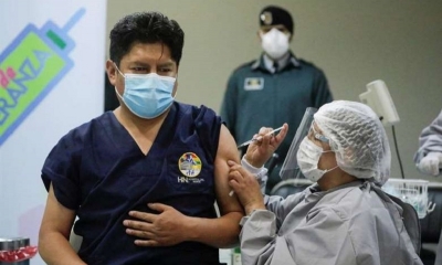 LA COLOCACIÓN DE LA SEGUNDA DOSIS  DE VACUNAS AVANZA EN EL PAIS