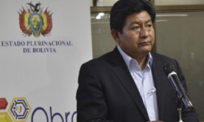Edgar Montaño, ministro de Obras Públicas/Foto. RRSS