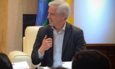 Álvaro García Linera/Foto. Vicepresidente