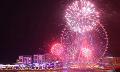 El festejo en Dubai