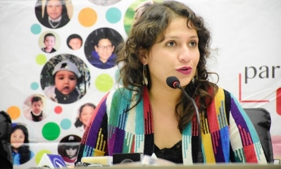 La ministra de Salud, Ariana Campero.