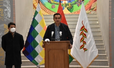 El ministro de la Presidencia, Yerko Núñez