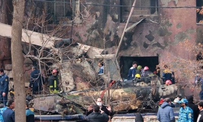 Accidente aéreo en Irán