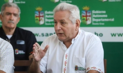 Gobernador de Santa Cruz, Rubén Costas. foto archivo