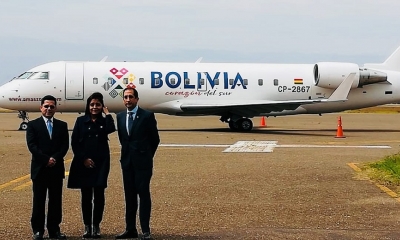 La ministra Gísela López, participó de la presentación/Foto. LG
