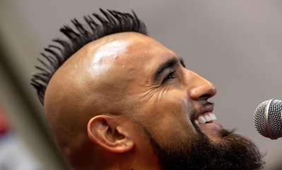 El chileno Arturo Vidal 