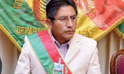Félix Patzi, gobernador de La Paz. Foto: Internet