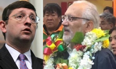 Óscar Ortiz y Carlos Mesa/Foto. RRSS