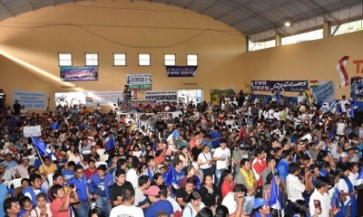 VI Congreso Nacional de Juventudes del Movimiento al Socialismo (MAS). Foto: El País