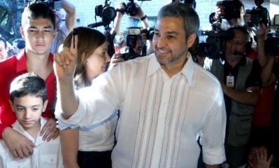 Abdo Benítez, elegido el domingo nuevo mandatario de Paraguay. Foto: Internet
