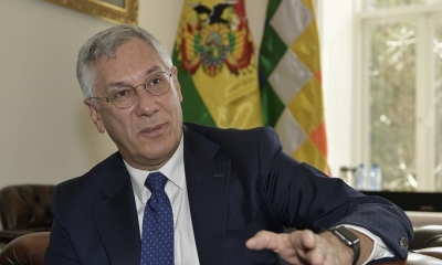 El embajador ante la Corte Internacional de Justicia (CIJ) de La Haya, el expresidente Eduardo Rodríguez Veltzé