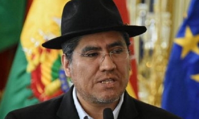 Diego Pary, canciller de Bolivia/Foto. RRSS