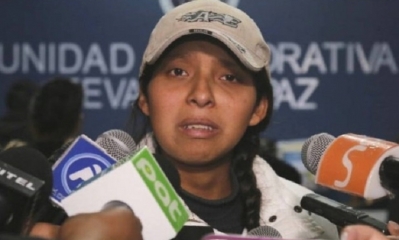 Priscila Choque tendría siete meses de embarazo/Foto. RRSS