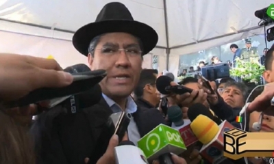 Diego Pary, canciller de Bolivia/Foto. Captura de pantallla