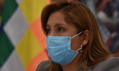 La viceministra de Seguros de Salud y Gestión del Sistema Único de Salud, Alejandra Hidalgo