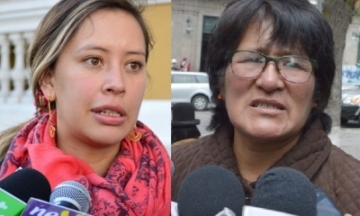 Valeria Silva y María Calcina/Foto. Kandire