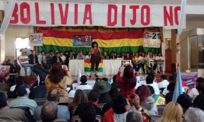 El evento se realizó en Cochabamba/Foto. RRSS