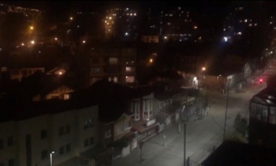 Una de las zonas de La Paz donde la noche de este jueves 20 de abril de 2020 se escucharon los petardos y las cacerolas.