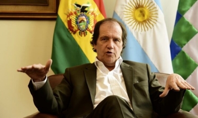 El Embajador de Argentina en Bolivia, Ariel Basteiro