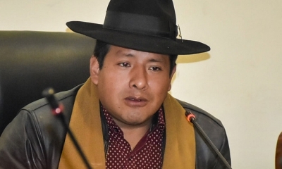 Santos Quispe, Gobernador del Departamento de La Paz