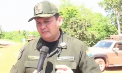  Alfonso Siles, comandante departamental de la Policía/Foto. RRSS