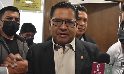 El diputado Juan José Jáuregui (MAS).
