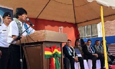 Presidente Evo Morales. Foto.Bolivia Tv En Línea (Facebook)