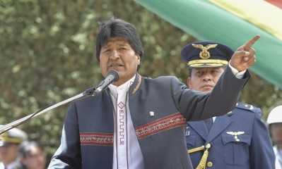 El presidente Evo Morales