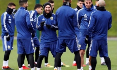 Argentina liderada por Lionel Messi se enfrentará a Italia el viernes a partir de las 15:45 hora boliviana. Foto. Reuters