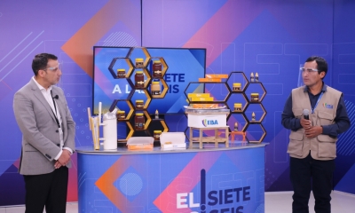 Gerente de la Línea de Endulzantes de la Empresa Boliviana de Alimentos y Derivados (EBA), Bernardino Huallpa.