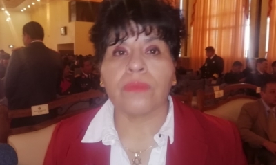 Marlene Ardaya, presidenta de la Aduana Nacional/Foto. ABI