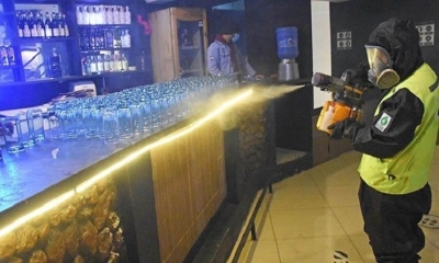 Un simulacro de bioseguridad en los locales