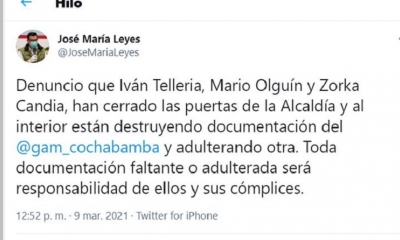Tuit de José maría leyes