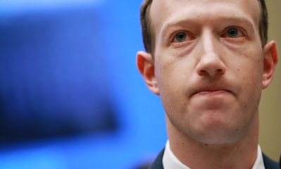 Mark Zuckerberg, en una foto tomada durante su presentación en el Capitolio/Foto. RRSS
