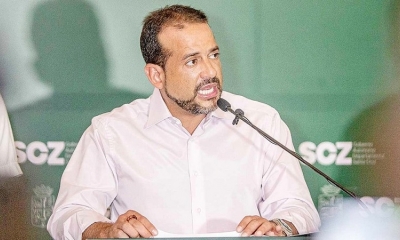 Luis Fernando Camacho, gobernador de Santa Cruz.