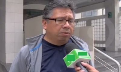 Luis Larrea, presidente del colegio médico de La Paz/Foto. Kandire