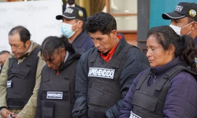 antisociales que se dedicaban a robar en La Paz 