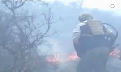 Los incendios se incrementaron/Foto. Captura de pantalla 