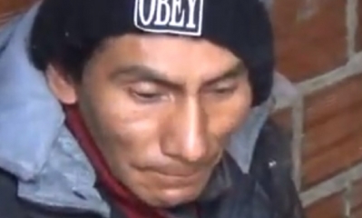 El hombre dice estar arrepentido/Foto. Captura de pantalla 