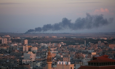 Israel llevó a cabo cientos de bombardeos sobre Gaza.