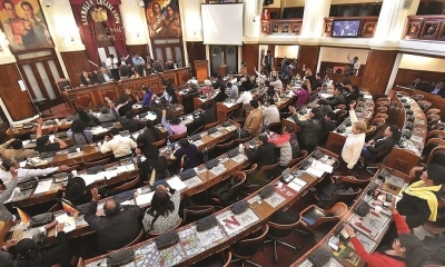 Una sesión de la Asamblea Legislativa Plurinacional. / Foto: Archivo