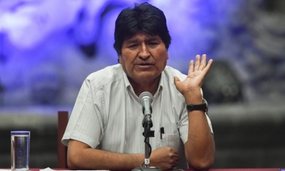 El expresidente Evo Morales. 
