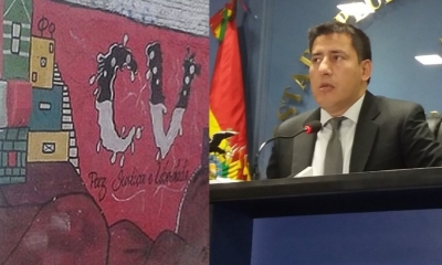 Ministro de Defensa Javier Zavaleta/Foto. Producción Kandire