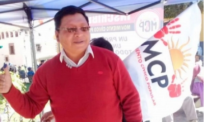 Jhonny Llally Alcalde de Potosí.