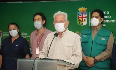 Conferencia de prensa sobre el rebrote en Santa Cruz | Gobernación Santa Cruz
