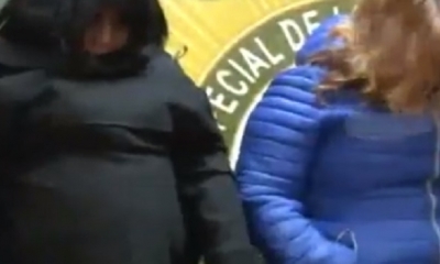 La mujeres fueron arrestada en la zona Garita de Lima/Foto. Captura de pantalla