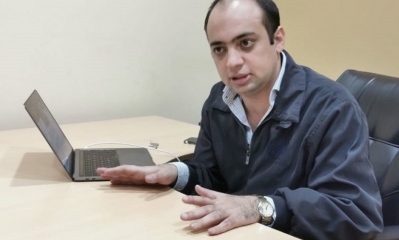 El embajador boliviano de Ciencia, Tecnología e Innovación, Mohammed Mostajo-Radji. ARCHIVO