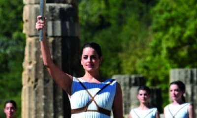 Representación teatral en las ruinas de Olimpia