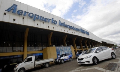 Frontis del aeropuerto Viru Viru.