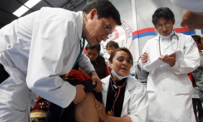 Bolivia aclaró el martes que no recibió ningún proyecto de convenio en materia de asistencia médica